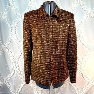 Dress Barn Tewwd Jacket Sz 12